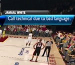 faute technique Faute technique sur NBA 2k14 pour grossièreté