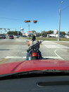 motard dos moto Pendant ce temps-là au Texas