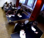 college examen Drone de surveillance en classe