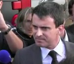 pompier Un pompier refuse de serrer la main de Valls