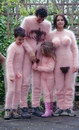 costume Famille nue