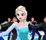 thriller Les personnages de Frozen dansent sur Thriller