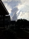 ciel nuage Godzilla dans le ciel