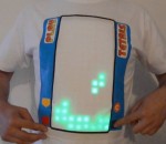 led T-shirt Tetris