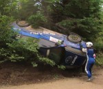 rallye crash Un crash et ça repart ! (Rallye)