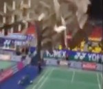badminton effondrement Effondrement du toit d'un stade
