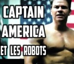 detournement captain Captain America et les robots (Mozinor)