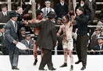 combat Combat de boxe en 1913