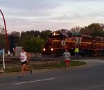 coureur Marathoniens vs Train