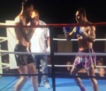 thai Gros KO sur un joli coup de pied circulaire en boxe thaï