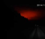 meteorite nuit Un flash dans le ciel de Russie