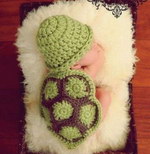 habit laine bebe Bébé tortue