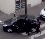 terroriste hebdo Le face à face entre les frères Kouachi et la voiture de police
