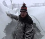 tempete Quand il neige au Canada
