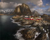 village Village de pêcheurs en Norvège