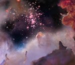 29 Voyage en 3D dans la nébuleuse Gum 29 avec le télescope Hubble 