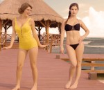 evolution L'évolution du maillot de bain féminin