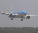 boeing L'atterrissage par grand vent d'un Boeing 777