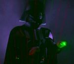 imperiale Dark Vador joue de la harpe laser