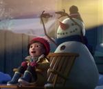 bonhomme animation Lily & the Snowman