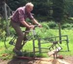 bois couper ingenieux Scier du bois à vélo