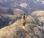 gta avion saut Cascade avec une moto volante dans GTA V