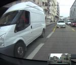 camionnette Road rage en Isère