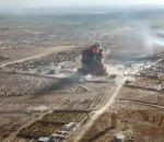 syrie Une explosion produit une impressionnante onde de choc