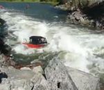 eau riviere Jet boat vs Rapides