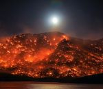 colline Colline en feu