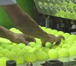 usine Fabrication d'une balle de tennis
