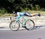 position Cycliste Superman