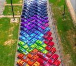 couleur degrade Dégradé de voitures Dodge Challenger