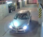parking voiture percuter Un automobiliste ivre sort d'un parking souterrain