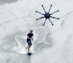 homme Dronesurfing