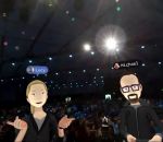 visuel Démo live de réalité virtuelle par Mark Zuckerberg