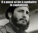 black Fidel Castro est mort