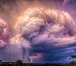 ciel orage Orage au-dessus du Colorado
