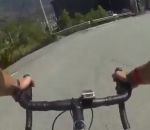 glissiere montagne Chute du cycliste Joaquim Rodriguez
