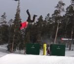 saut figure Saut à ski sur un tremplin Fail