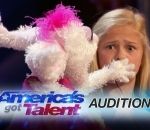 ventriloque fille lapin Une fille de 12 ans fait un numéro de ventriloque à America's Got Talent
