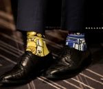 chaussette Justin Trudeau a porté des chaussettes Star Wars le 4 Mai