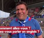 interview Le Quotidien teste le niveau d'anglais d'un supporter français