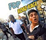 menace rage Road Rage Moto contre piéton (Paris)