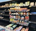 supermarche Même pendant une catastrophe, personne ne veut manger vegan