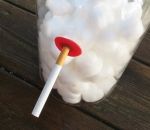 30 Les poumons d'un fumeur après 30 paquets de cigarettes