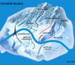 neige carte plan Domaine skiable parisien