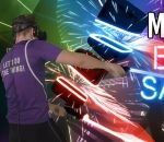 jeu-video virtuel Score parfait sur Beat Saber