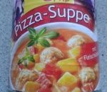 soupe Soupe à la Pizza : boulettes de viande et ananas