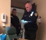 hopital police Atteint du cancer, sa chambre d'hôpital est fouillé par la police à la recherche de cannabis